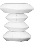 Stacks Stool White Uniqwa Collections
