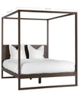 Strand Four Poster Bed | Walnut Queen Uniqwa Collections