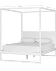 Strand Four Poster Bed | White King Uniqwa Collections