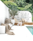 Omaanda Sun Lounger | Luxury Natural Uniqwa Collections