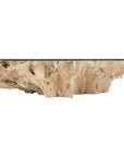 Hand-Carved Teak Root Coffee Table Uniqwa Collections