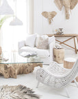Hand-Carved Teak Root Coffee Table Uniqwa Collections