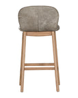 Trulli Barchair | Buffalo Leather | Earthy Grey Uniqwa Collections