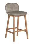 Trulli Barchair | Buffalo Leather | Earthy Grey Uniqwa Collections
