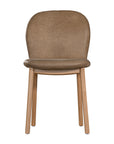 Trulli Dining Chair | Buffalo Leather | Mushroom Brown Uniqwa Collections