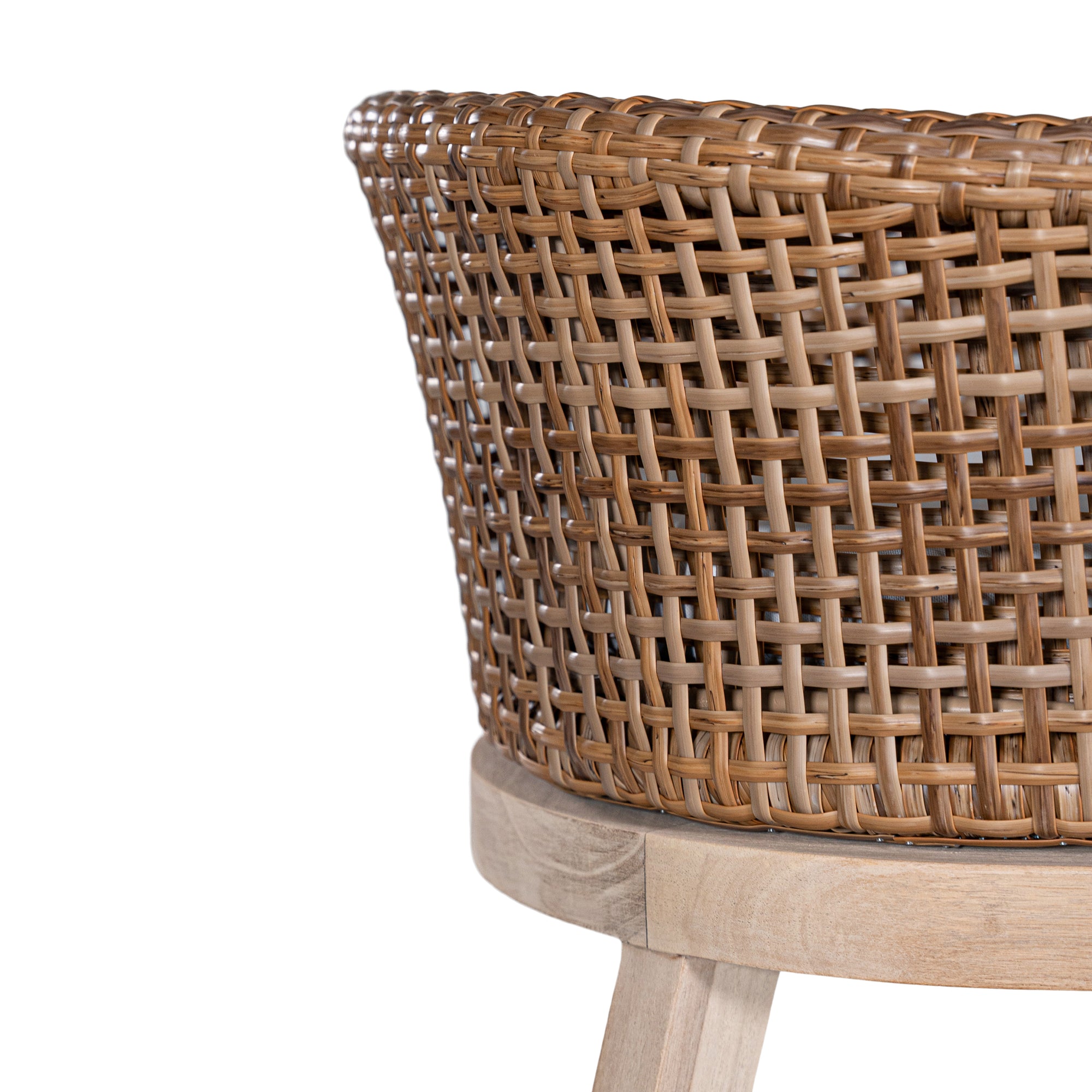Tula Barchair | Polyrattan | Natural Uniqwa Collections