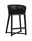 Tula Barchair | Black Uniqwa Collections