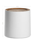 Umboko Stool | White Uniqwa Collections