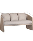 Zighy Sofa | Two Seater Uniqwa Collections