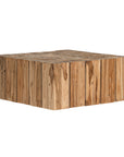 Hamali Block Coffee Table | Natural Uniqwa Collections