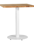 Casuarina Table Top | Square | Oak Dining Table Base | White Uniqwa Collections