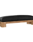 Simbah Bench Cover | Luxury Black Uniqwa x Lauren Eloise
