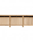 Bamboo Entertainment Unit | Six Door | Blonde Designed by Charl van Heerden