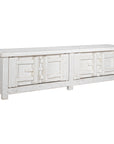 Bulu Four Door Entertainment Unit | White Uniqwa Collections