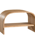 Elula Open Bedside | European White Oak Uniqwa Collections
