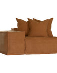 Hendrix Modular Sofa | Low Rider Arm | Replacement Slipcover Clay Low Rider One Seater Left Hand Arm Uniqwa Collections
