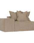 Hendrix Modular Sofa | Low Rider Arm | Replacement Slipcover Oatmeal Low Rider One Seater Left Hand Arm Uniqwa Collections