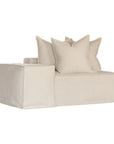 Hendrix Modular Sofa | Low Rider Arm | Replacement Slipcover Sand Low Rider One Seater Left Hand Arm Uniqwa Collections