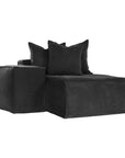 Hendrix Modular Sofa | Low Rider Arm | Chaise Left Module Uniqwa Collections