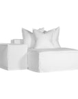 Hendrix Modular Sofa | Low Rider Arm | Chaise Left Module Uniqwa Collections