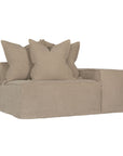 Hendrix Modular Sofa | Low Rider Arm | Replacement Slipcover Oatmeal Low Rider One Seater Right Hand Arm Uniqwa Collections