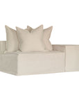Hendrix Modular Sofa | Low Rider Arm | Replacement Slipcover Sand Low Rider One Seater Right Hand Arm Uniqwa Collections
