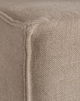 Hendrix Modular Sofa | Corner Module Oatmeal Classic Stitching Uniqwa Collections