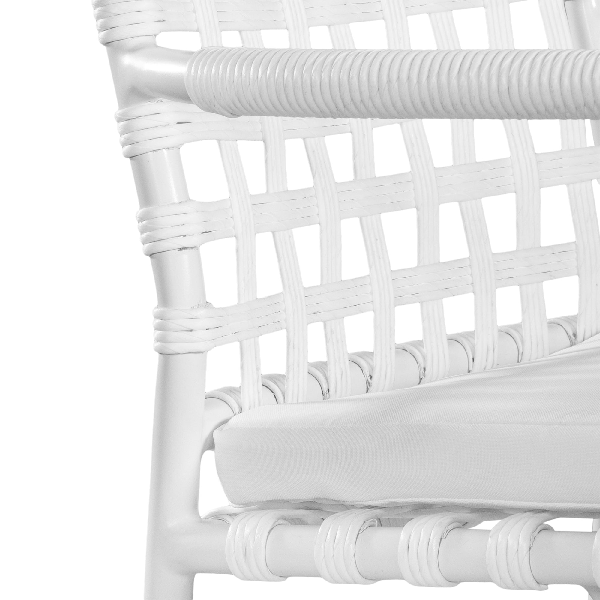 Inanda Barchair | White Uniqwa Collections