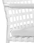 Inanda Barchair | White Uniqwa Collections