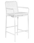 Inanda Barchair | White Uniqwa Collections