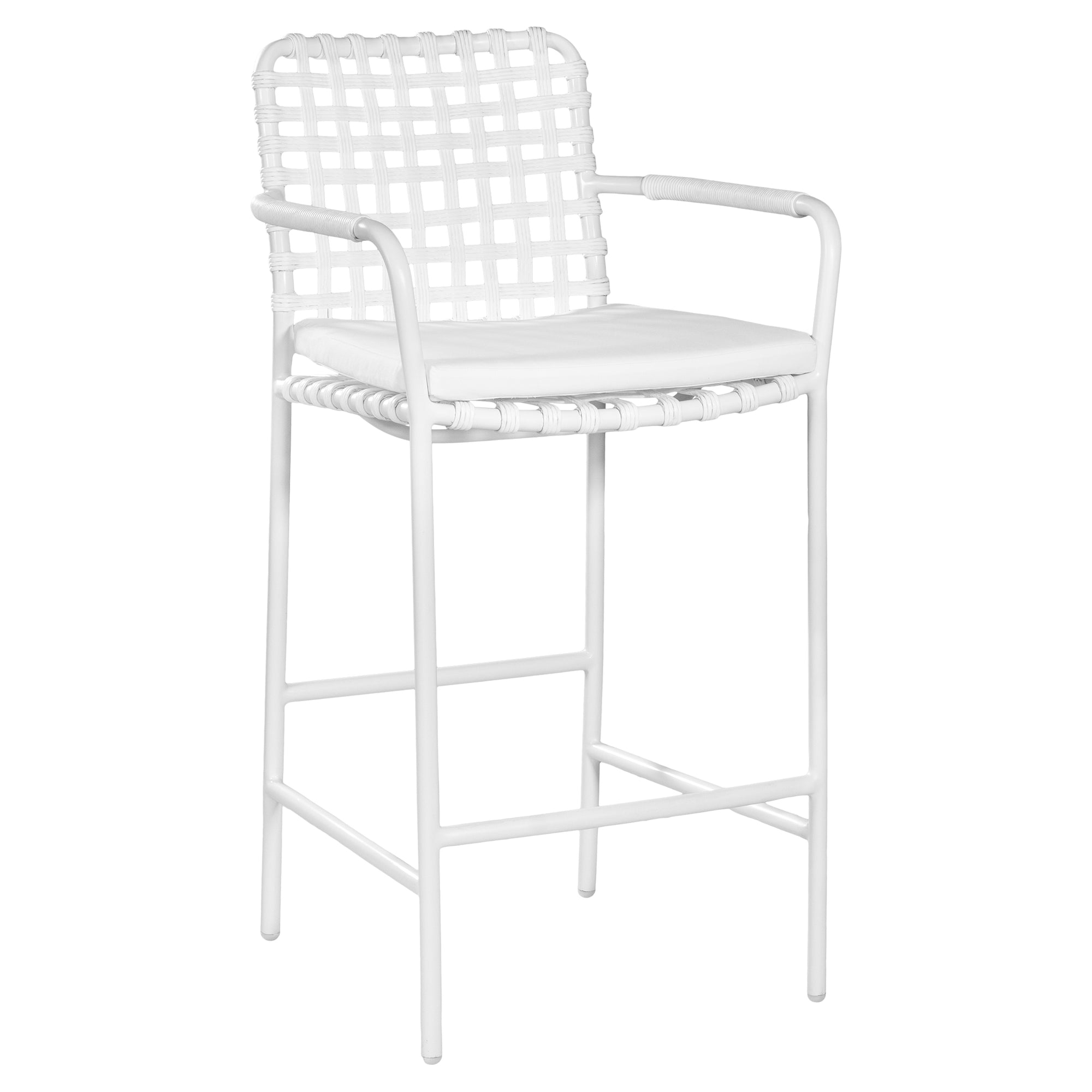 Inanda Barchair | White Uniqwa Collections