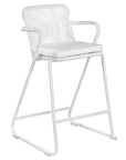 Indaaba Barchair | White Uniqwa Collections
