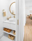 Lindi Round Mirror | Natural Uniqwa Collections