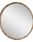 Lindi Round Mirror | Natural Uniqwa Collections