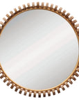 Lindi Round Mirror | Natural Uniqwa Collections
