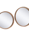 Niyaama Round Mirror | Natural Uniqwa Collections