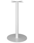 Palm Beach Table Top | Round Bar Table Base | White Uniqwa Collections