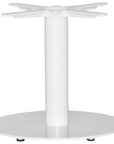 Palm Beach Table Top | Round Coffee Table Base | White Uniqwa Collections