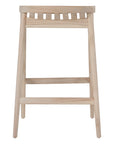 Tarkuli Barstool Teak Uniqwa Collections