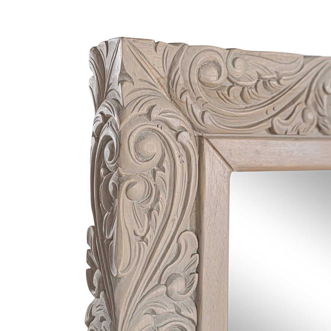 Afrique Teak Mirror