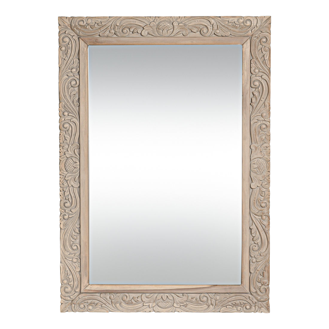 Afrique Teak Mirror