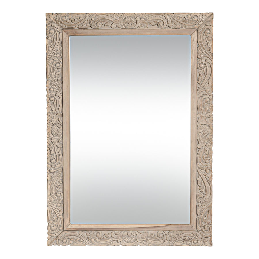 Afrique Teak Mirror