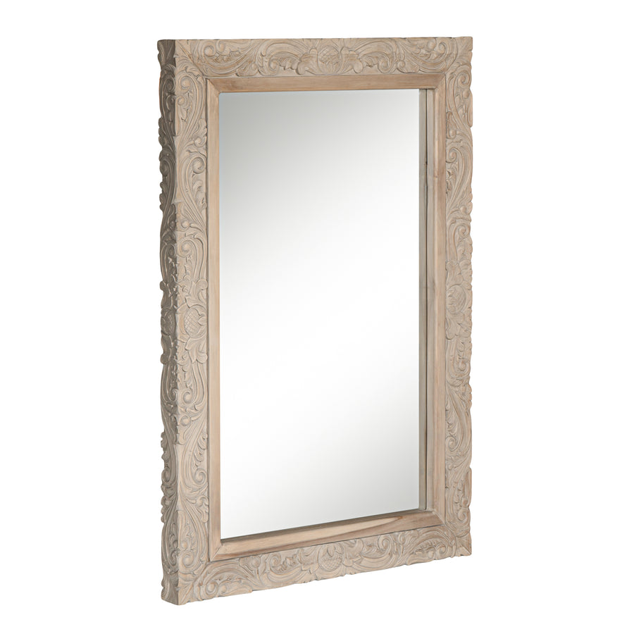 Afrique Teak Mirror