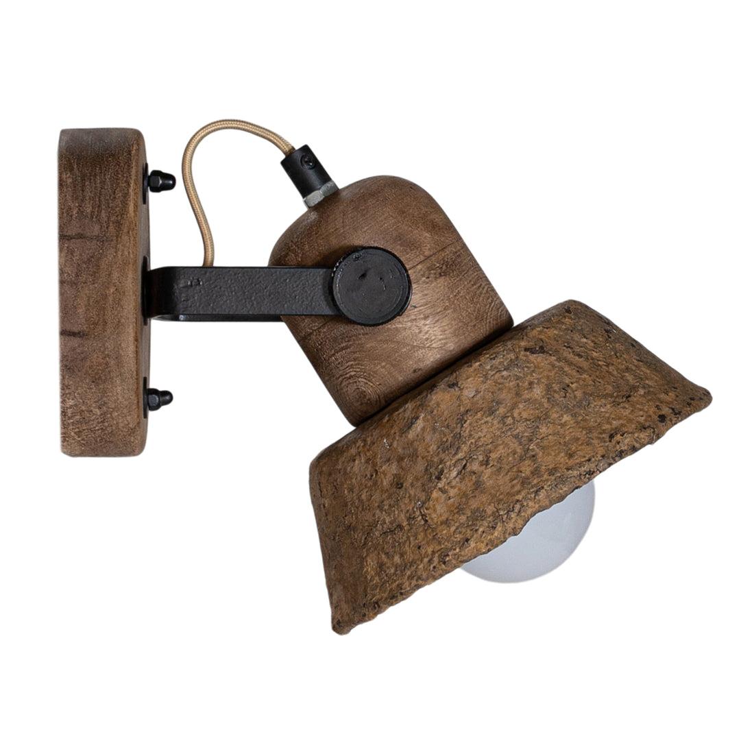 Amia Wall Lamp | Dark Roast