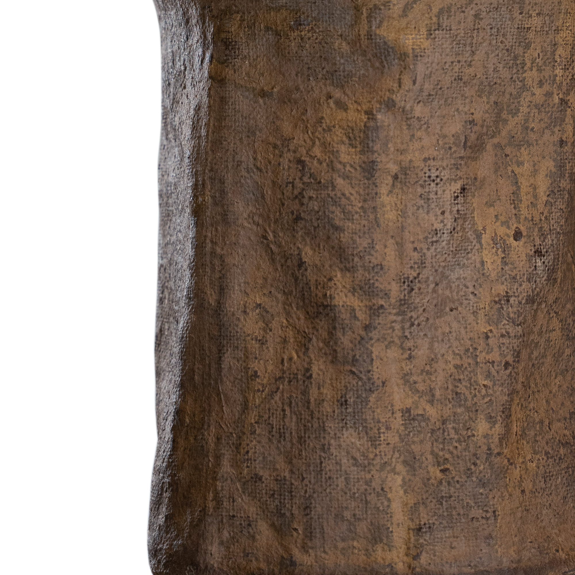 Bhodi Sculptural Composite Table Lamp | Dark Roast