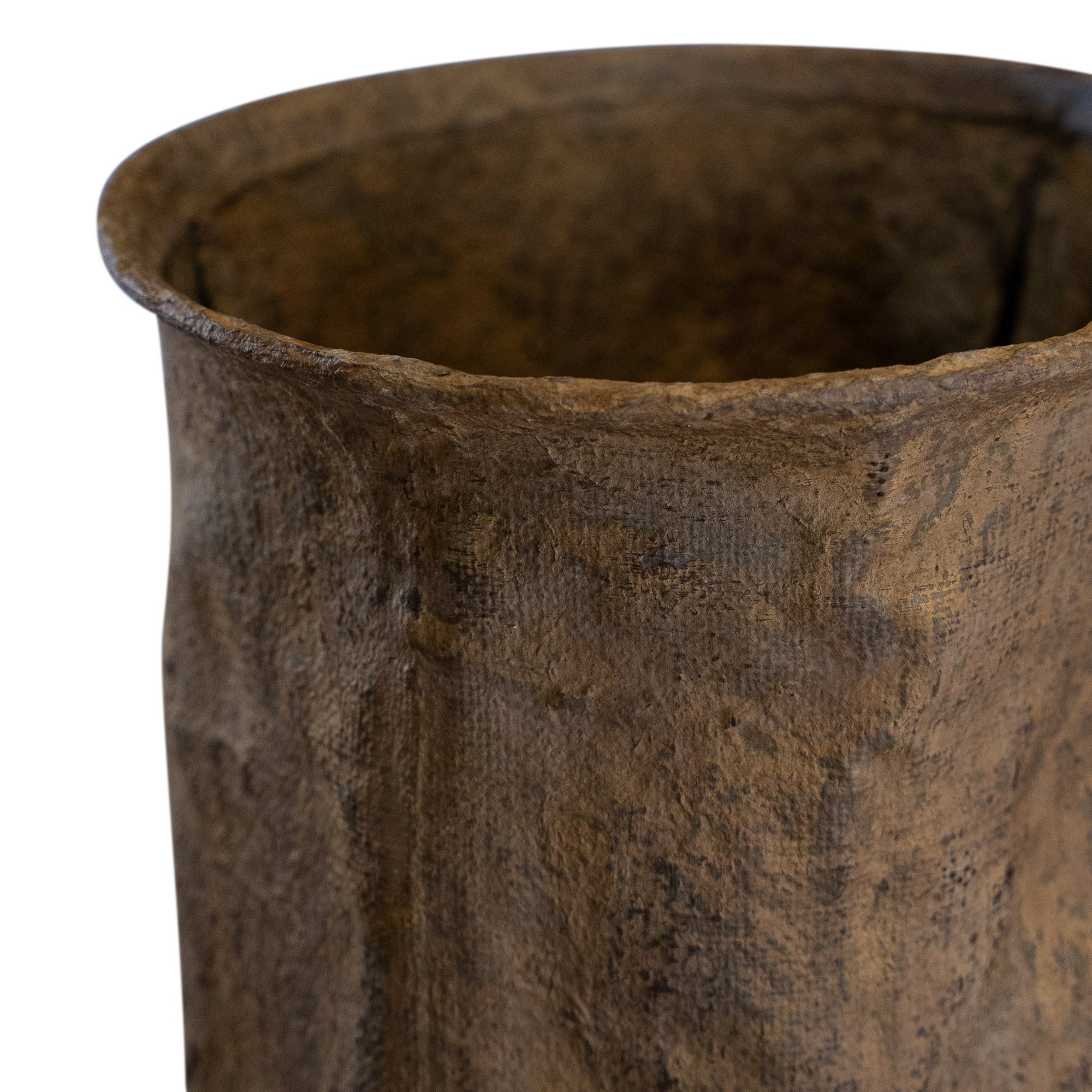 Bhodi Sculptural Composite Table Lamp | Dark Roast