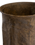 Bhodi Sculptural Composite Table Lamp | Dark Roast