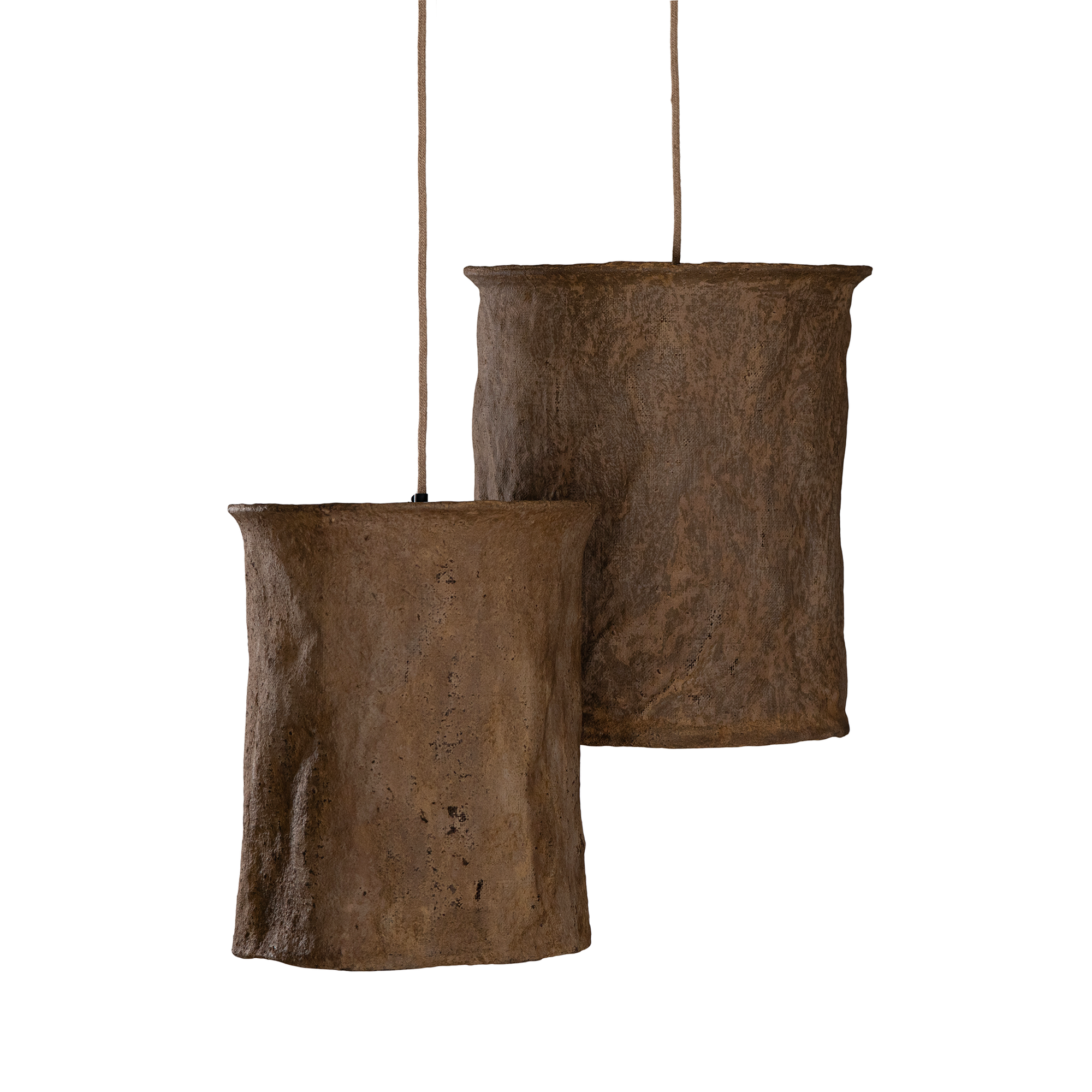 Bhodi Sculptural Composite Pendant | Small | Dark Roast