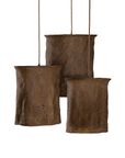 Bhodi Sculptural Composite Pendant | Small | Dark Roast