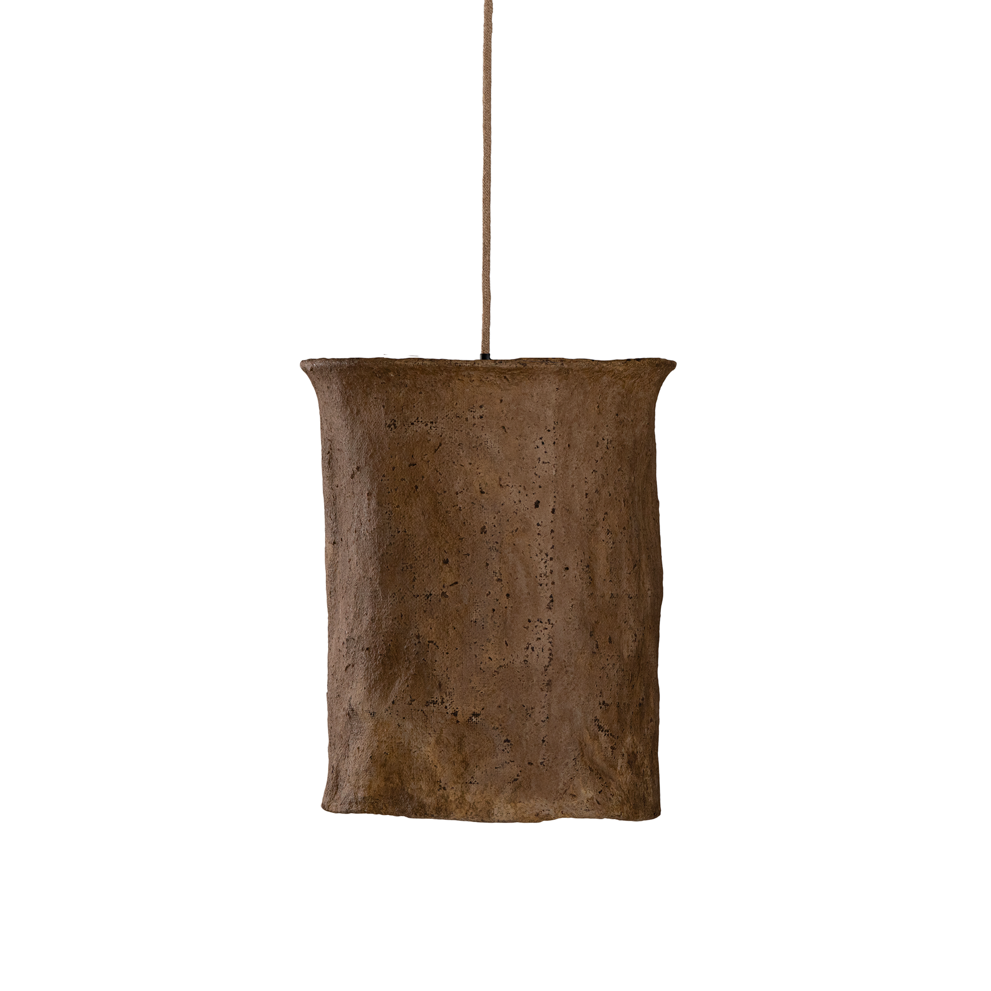 Bhodi Sculptural Composite Pendant | Medium | Dark Roast